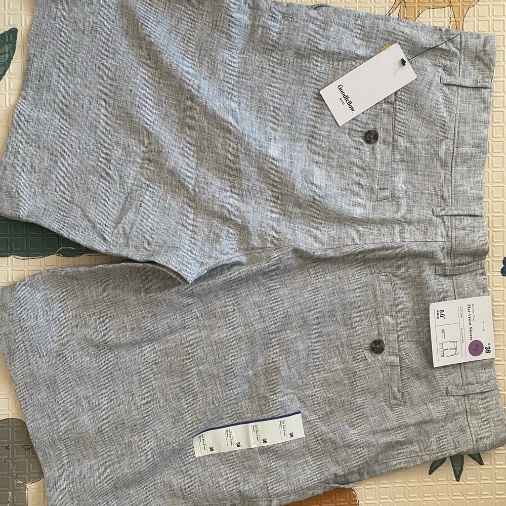 Goodfellow & CO. Light Gray Shorts